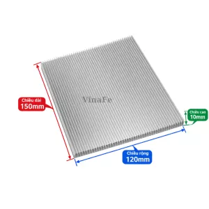 Tản Nhiệt Nhôm 150x120x10mm